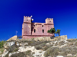 Pevnost Red Tower chránila Maltu před nepřáteli