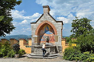 Zámek Hohenschwangau v Bavorsku (Německo)