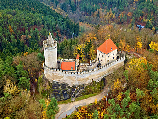 Hrad Kokořín je jedním z nejoblíbenějších českých hradů