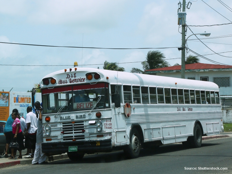 Autobus v Belize