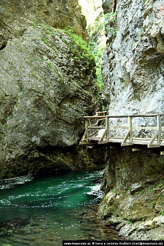 Soutěska Vintgar (Slovinsko)