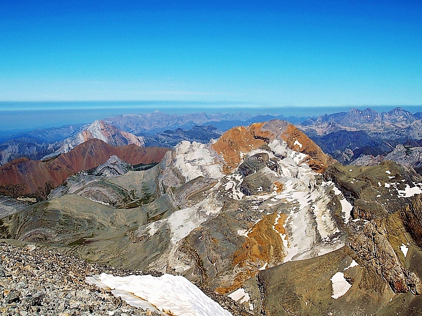 Monte Perdido (Pyreneje - Španělsko)