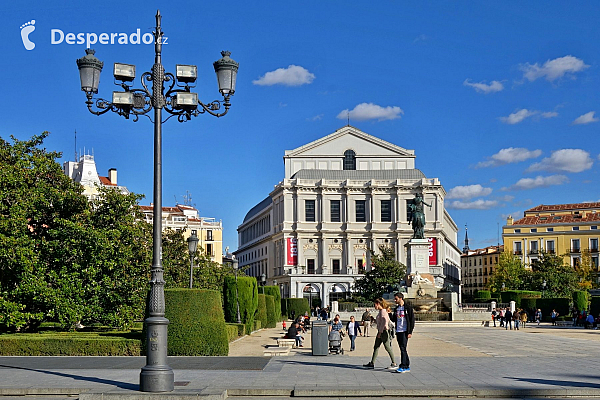 Teatro Real v Madridu (Španělsko)