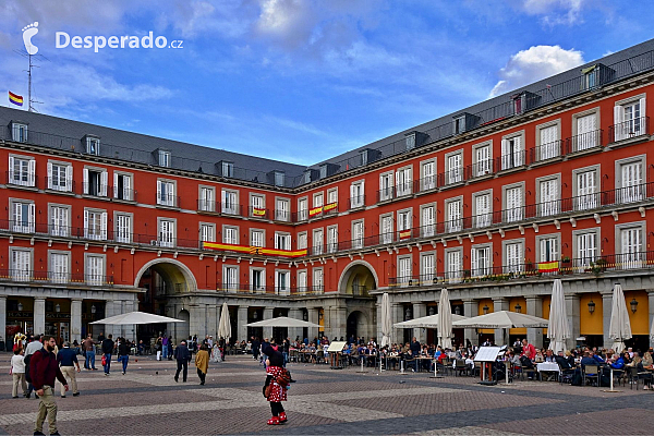 Plaza Mayor v Madridu (Španělsko)