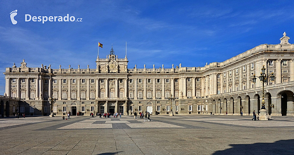 Královský palác v Madridu (Španělsko)