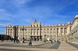 Královský palác v Madridu (Španělsko)