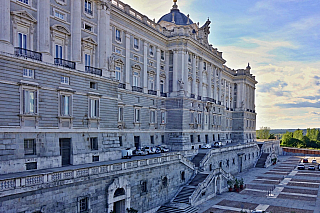 Královský palác v Madridu (Španělsko)