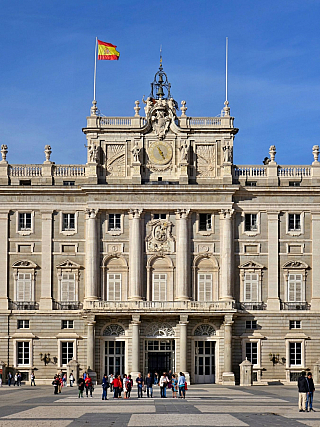 Královský palác v Madridu (Španělsko)