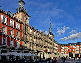 Plaza Mayor v Madridu (Španělsko)