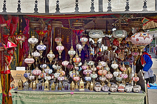 Plaza de Espana v Madridu (Španělsko)