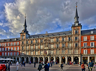 Plaza Mayor v Madridu (Španělsko)
