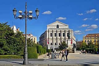 Teatro Real v Madridu (Španělsko)