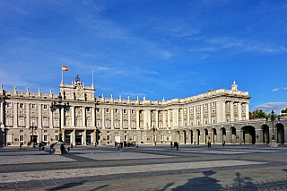Královský palác v Madridu (Španělsko)