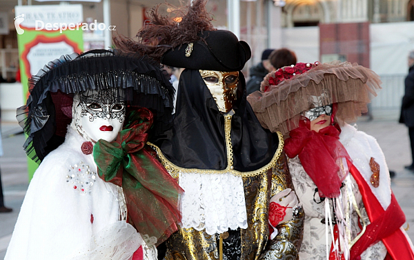 Karneval v Benátkách (Itálie)