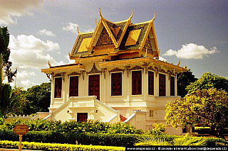 Královský palác v Phnompenh (Kambodža)