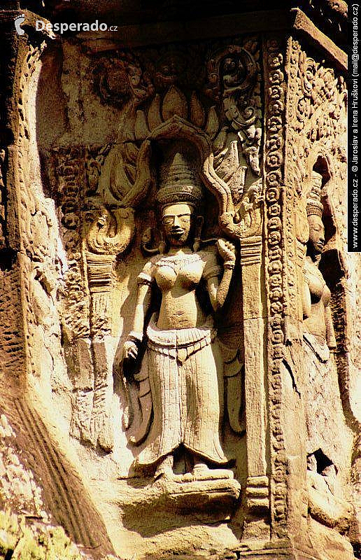 Chrámový komplex Angkor (Kambodža)