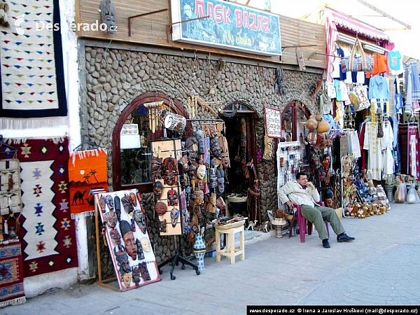 Turistické letovisko Dahab (Egypt)