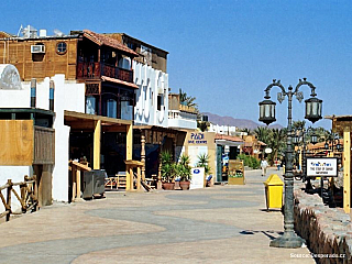 Turistické letovisko Dahab (Egypt)