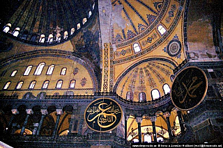 Hagia Sofia v Istanbulu (Turecko)