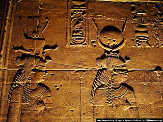 Philae - chrám bohyně Eset (Egypt)