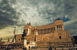 Altare della Patria v Římě (Itálie)