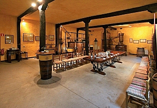 Vinařství Bodegas Bilbaínas v Haro (Španělsko)