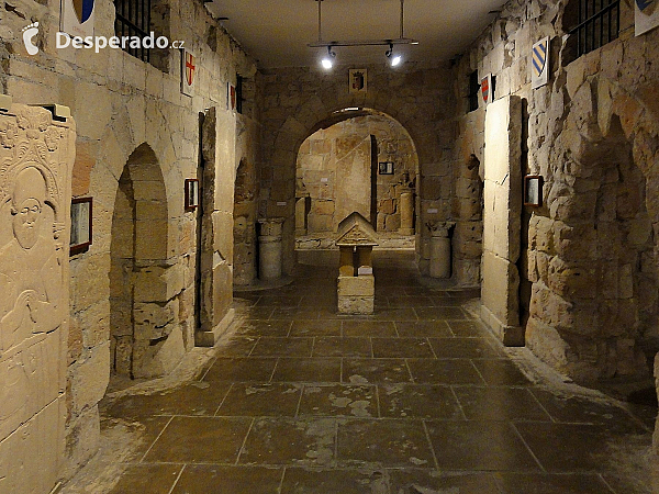 Středověký hrad v centru Lemesosu (Kypr)