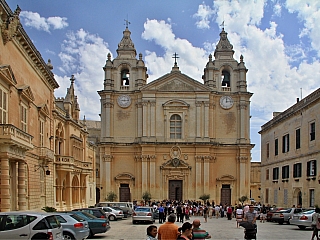 Starobylé město Mdina (Malta)