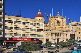 Nábřeží ve Sliemě (Malta)