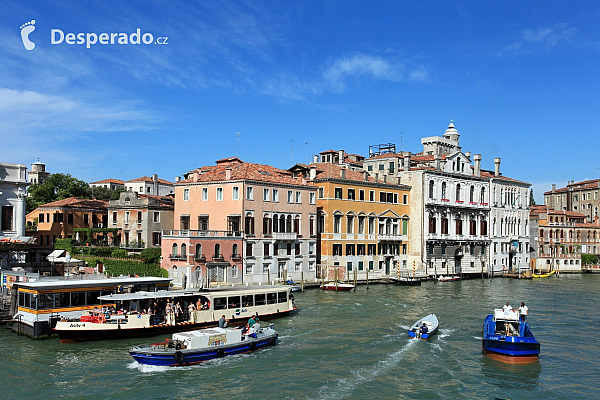 Velký kanál - Canal Grande (Benátky - Itálie)