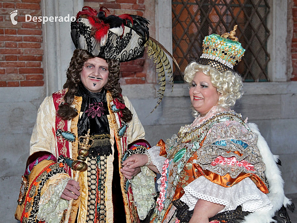 Benátský karneval (Benátky - Itálie)