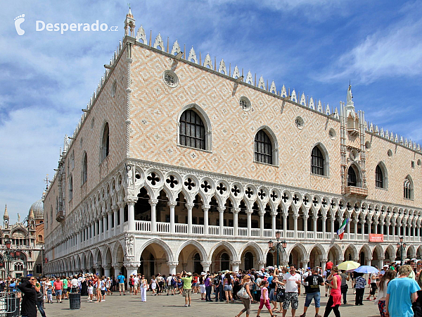 Dóžecí palác - Palazzo Ducale (Benátky - Itálie)