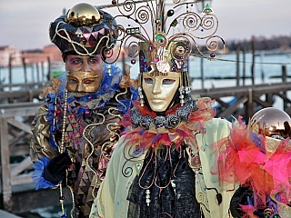 Benátský karneval (Benátky - Itálie)