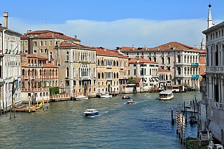 Velký kanál - Canal Grande (Benátky - Itálie)