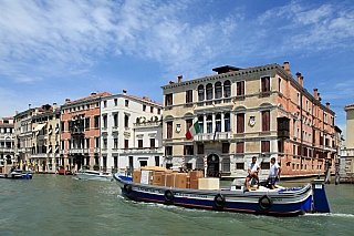 Velký kanál - Canal Grande (Benátky - Itálie)