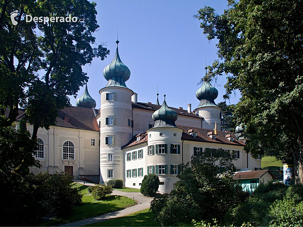 Zámek Artstetten u údolí Wachau (Rakousko)