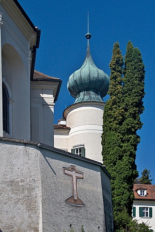 Zámek Artstetten u údolí Wachau (Rakousko)