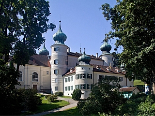 Zámek Artstetten u údolí Wachau (Rakousko)