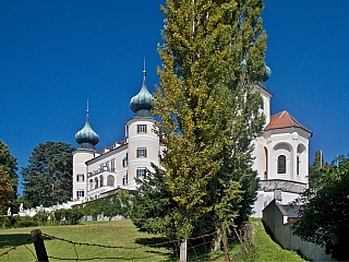 Zámek Artstetten u údolí Wachau (Rakousko)