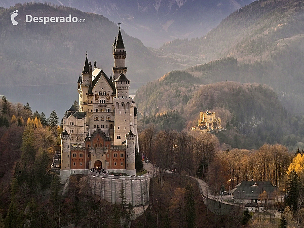 Zámek Neuschwanstein (Bavorsko - Německo)