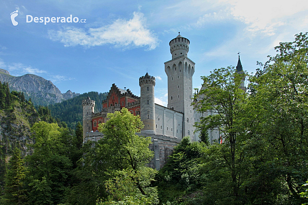 Zámek Neuschwanstein (Bavorsko - Německo)