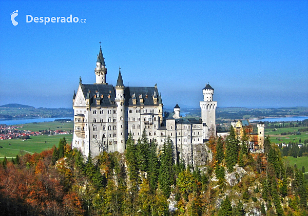 Zámek Neuschwanstein (Bavorsko - Německo)