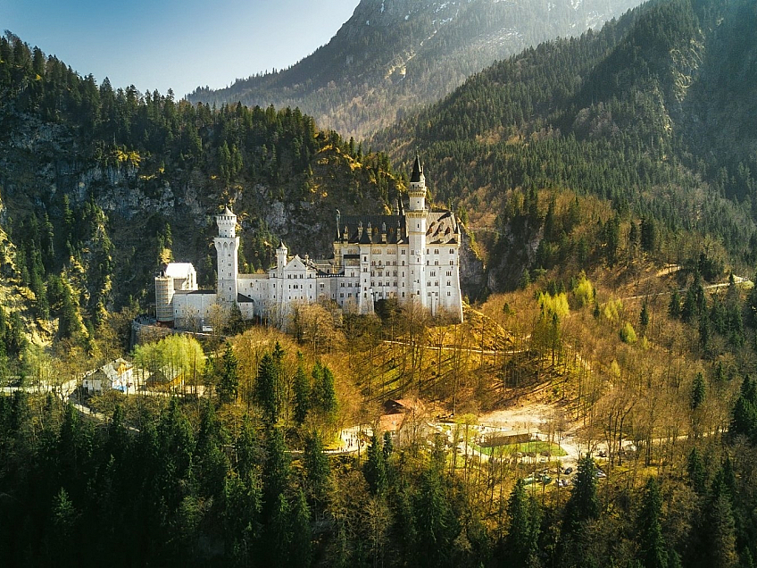 Zámek Neuschwanstein (Bavorsko - Německo)