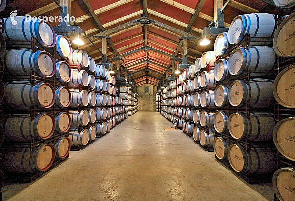 Vinařství Bodegas Bilbainas v Haro (La Rioja - Španělsko)