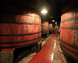 Vinařství Bodegas Bilbainas v Haro (La Rioja - Španělsko)