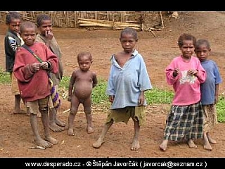 Trek k jezeru Jonky (Papua New Guinea)