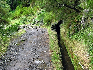 Levada do Risco (ostrov Madeira - Portugalsko)