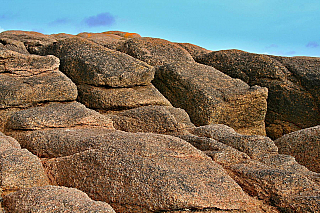 Cote de Granit Rose - Pobřeží růžové žuly (Bretaň - Francie)