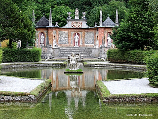 Zámek Hellbrunn u Salcburku (Rakousko)