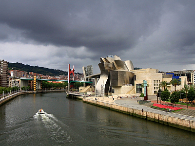 Guggenheim museum v Bilbao (Baskicko - Španělsko)